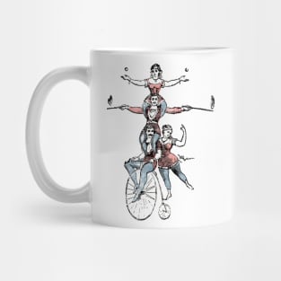 Clever Circus Cyclists Mug